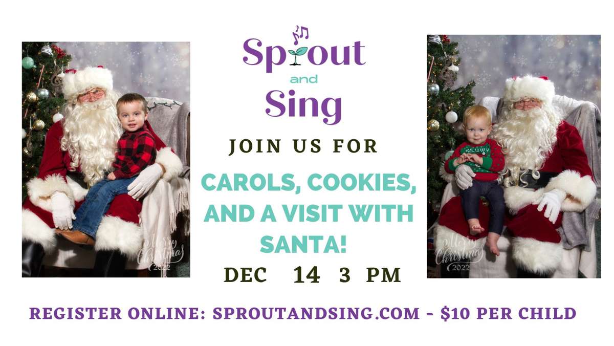 Carols, Cookies, and a Visit with Santa