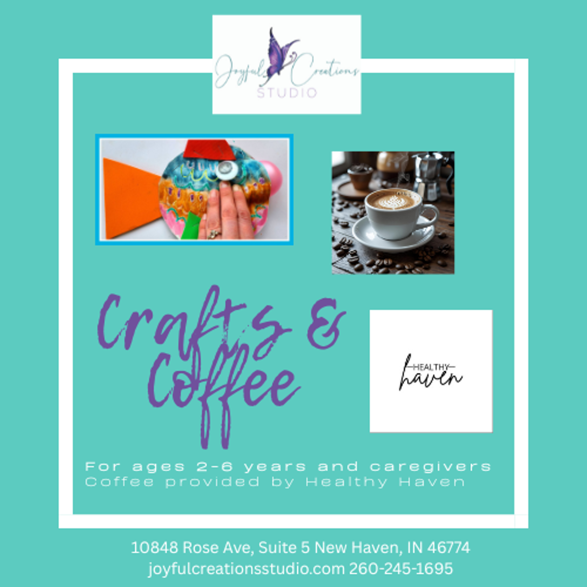 Crafts & Coffee for toddlers