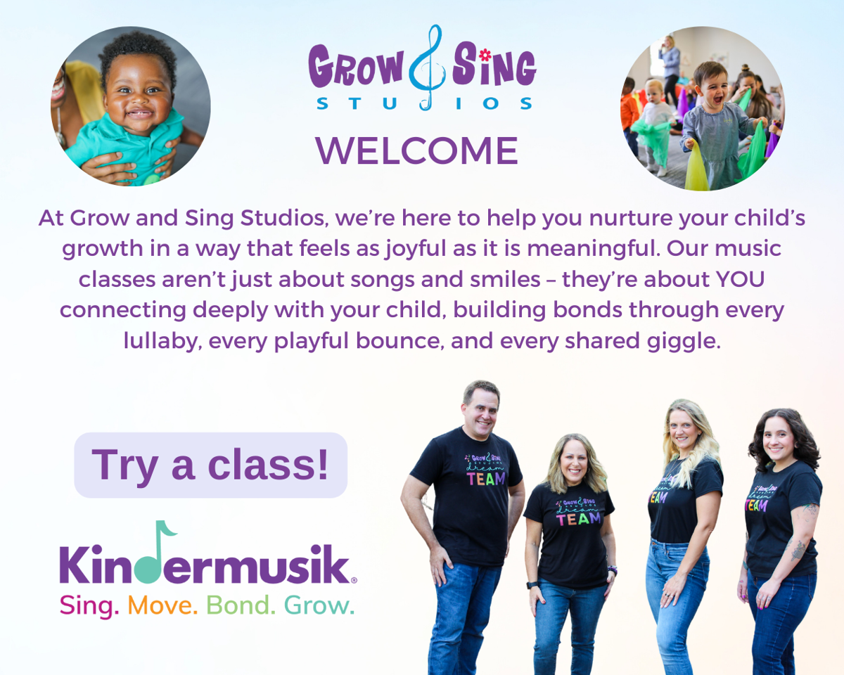 $5 Kindermusik Preview Class by Grow and Sing Studios