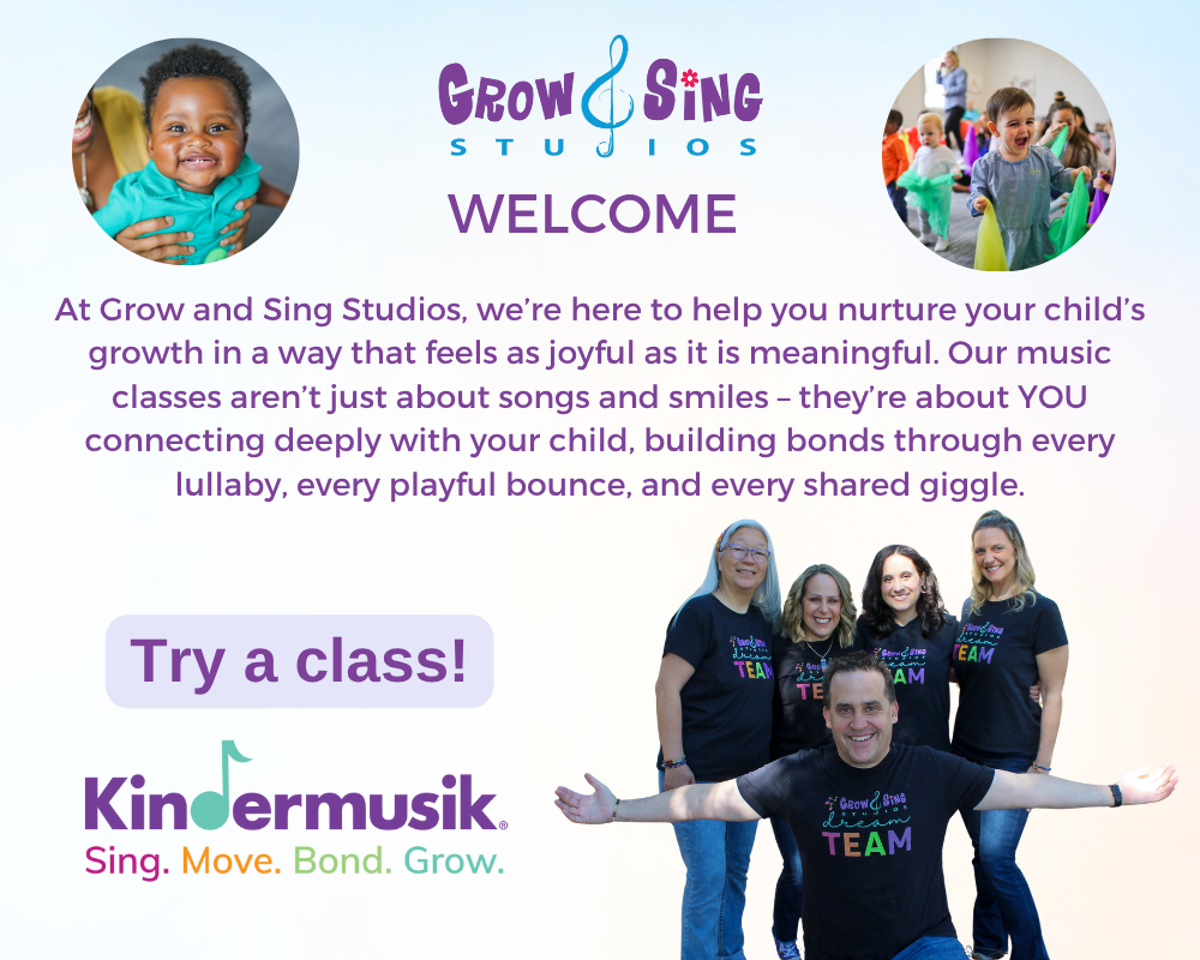 $5 Kindermusik Preview Class by Grow and Sing Studios