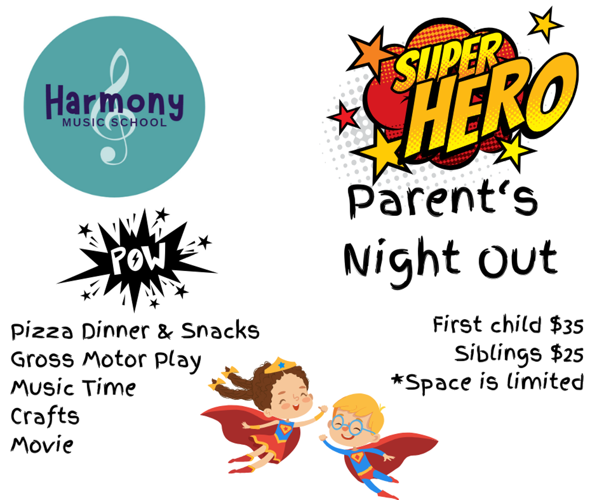 Superhero Parent's Night Out