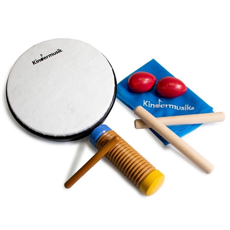 A Kindermusik “Level 5” instrument kit for big kids and beginners.