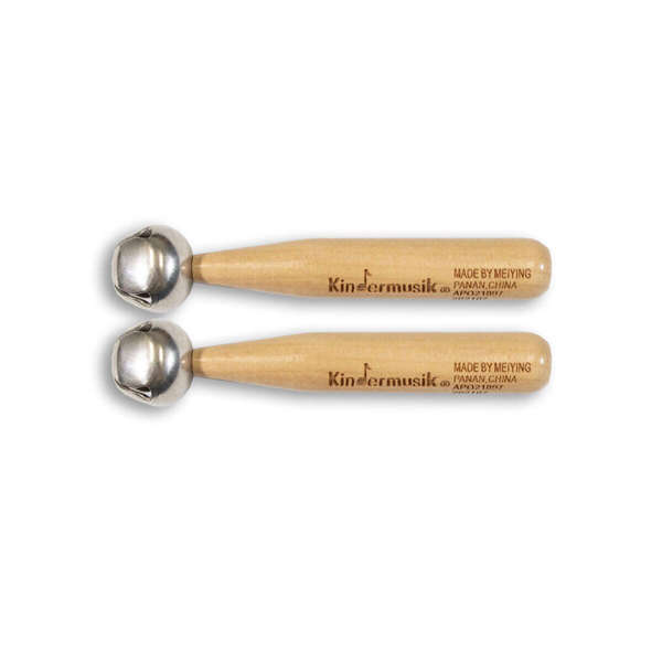 One-Bell Jingle Stick, pair