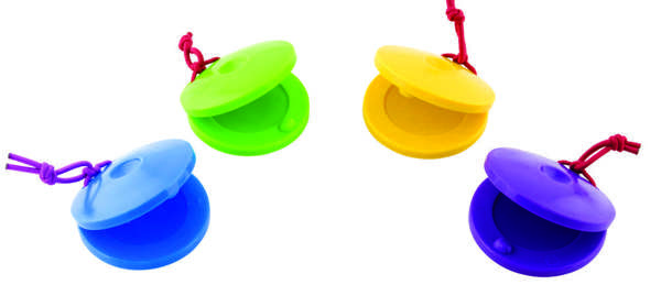 Spring-Back Castanets, pair