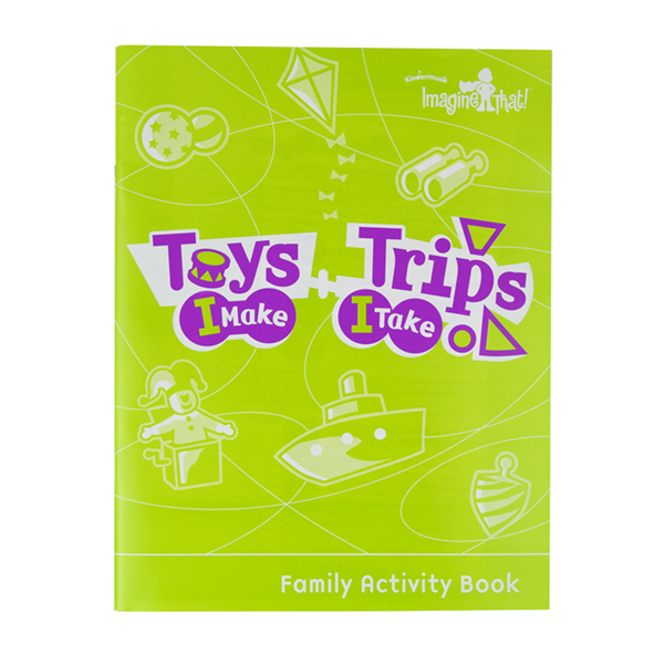 Family Activity Book - Toys I Make, Trips I Take