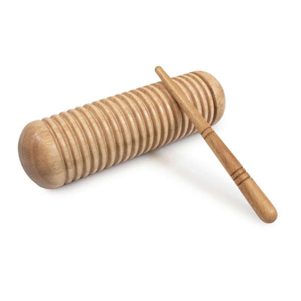 Kindermusik Guiro Shaker/Rain Shaker with Scraper