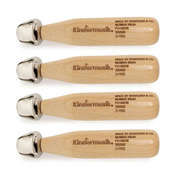 One-Bell Jingle Stick, set of 4